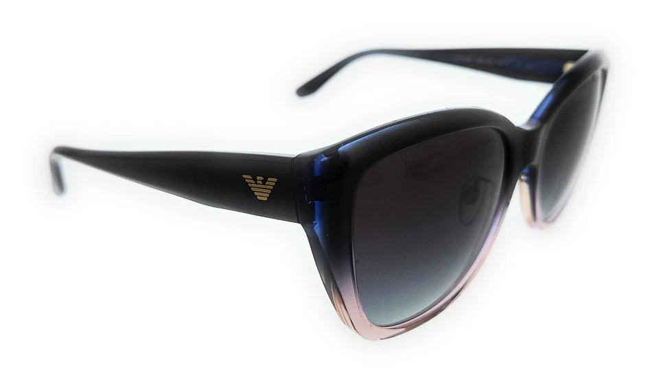 Gafas de sol Emporio Armani 0EA4198F 59918G azul degradado/naranja ojo de gato Foto 3 de 4