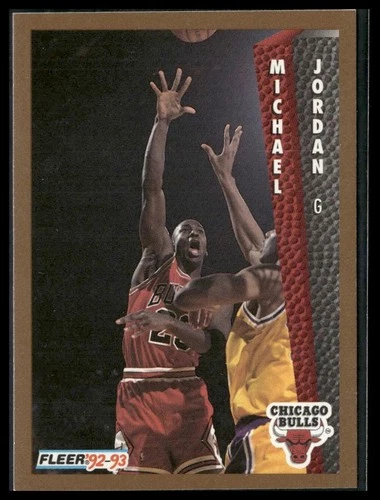 Michael Jordan #32 1992-93 Fleer Chicago Bulls