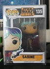 Funko Pop! Vinyl: Star Wars Rebels - Sabine Wren #135 w/ Soft Protector