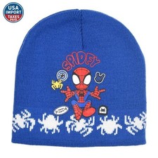 Spiderman children's winter hat 52 cm