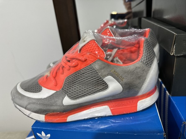 Adidas Originals ZX800 DB x David Beckham – White/orange /gray size 8.5