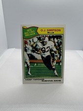 1977 Topps - Record Breaker O.J. Simpson #453