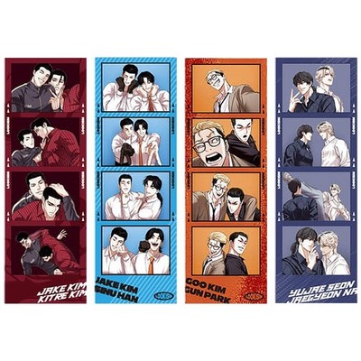 LOOKISM OFFICIAL MD GOODS 4-CUT PHOTO STRIP BOOKMARK Korea Naver Webtoon SEALED
