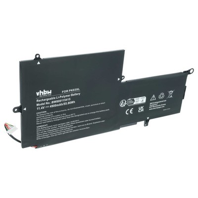 Akku für HP Spectre x360 13-4003na(L0B54ea) 4900mAh 11,4V