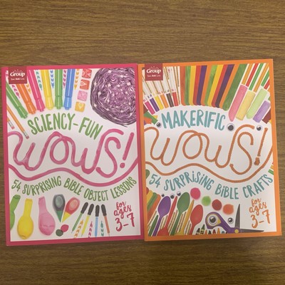 Makerific WOWS! & Sciency-Fun WOWS!  for ages 3-7 Group Publishing 