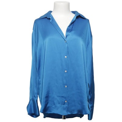 Zara, Bluse, Größe: L, Blau, Einfarbig, Damen #DyT