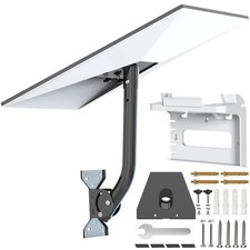 Starlink Gen 3 Mount Kit Adjustable Metal Pole for Wall/Roof 2-in-1 Router Mount