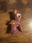 Vintage Barclay Manoil 417 Lead Toy Blacksmith Figure With Forge — photo 1