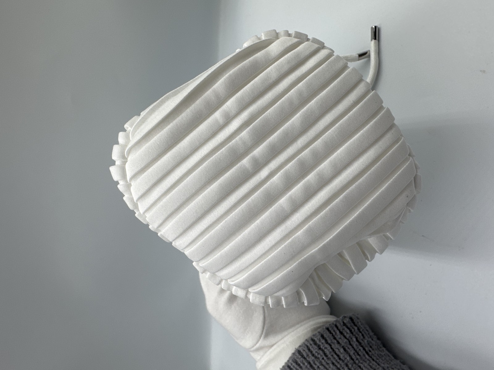 Christian Dior White Bucket Pouch - # image 4
