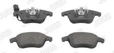 Jurid 573246J brake pad set, disc brake for Audi, Seat, VW, VW (SVW)