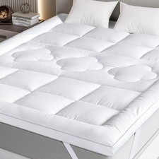 FLEXPEDIC King Mattress Topper,Extra Soft Pillow Top Mattress Topper for Firm...