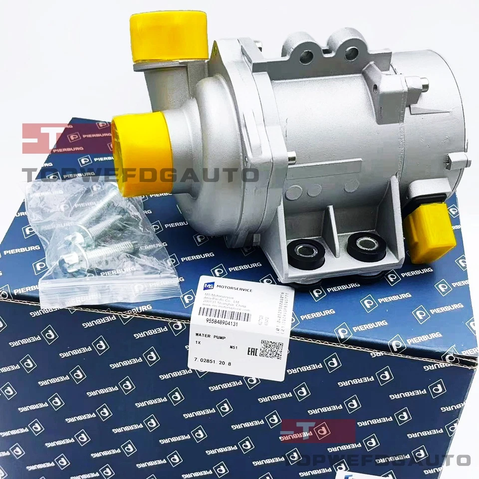 Pierburg Engine Water Pump 11517586925 For BMW E82 E88 E90 E91 E92 E93 328i 525i Foto 3 de 4