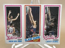KAREEM ABDUL-JABBAR/ Shumate/ Demic 1980-81 Topps #167-253-135 - EX