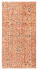 Traditional Vintage Hand-Knotted Area Rug 3'3" x 6'5" Oriental Wool Carpet