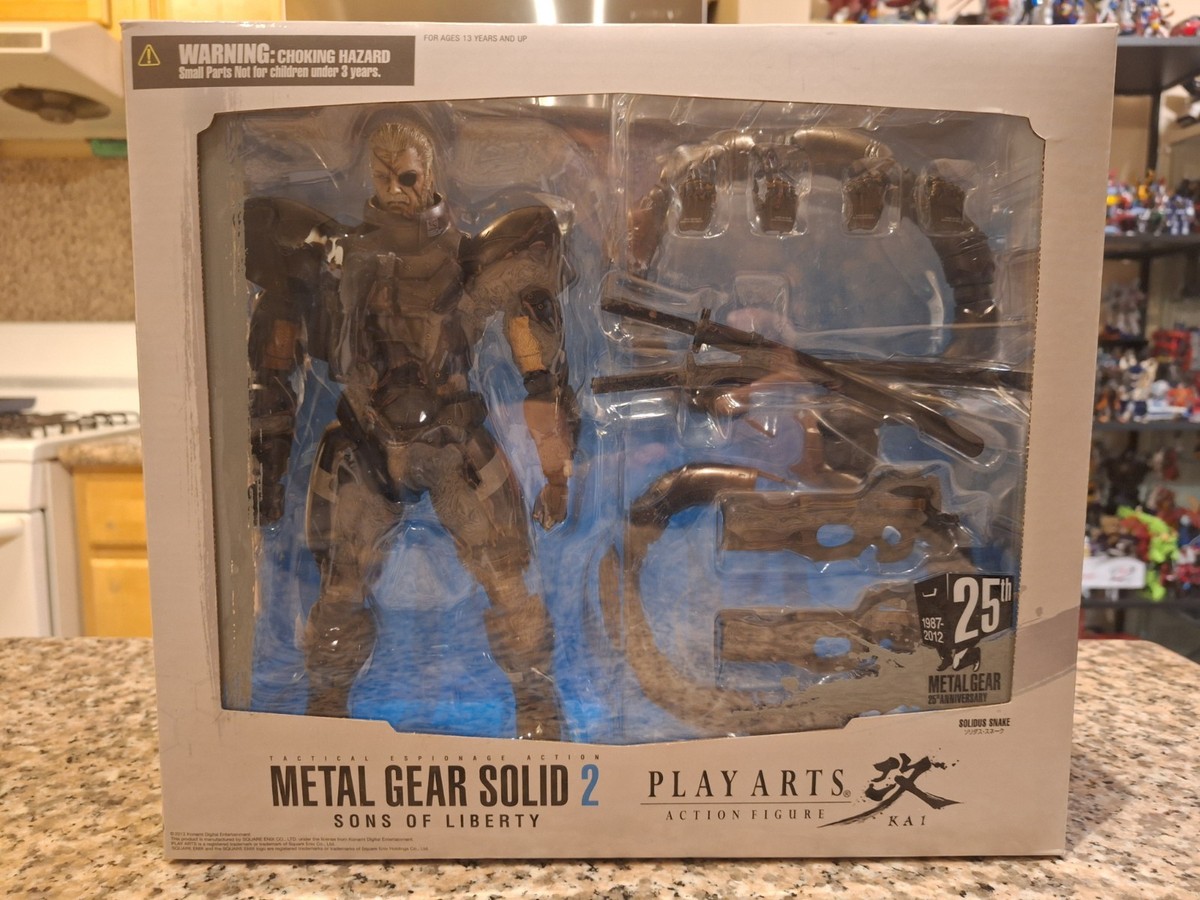 Metal Gear Solid 2 Sons of Liberty Solidus Snake Play Arts Action