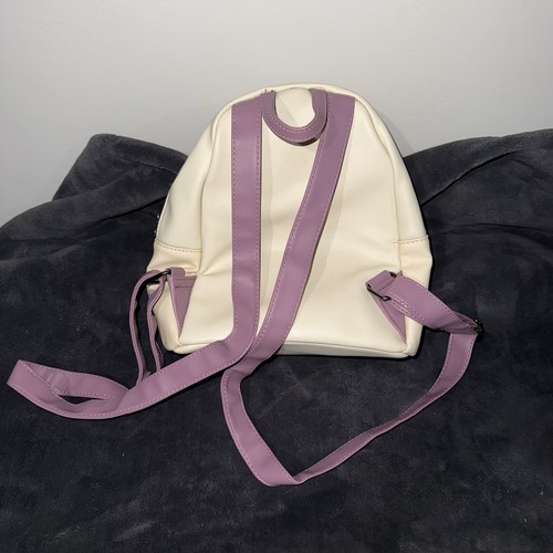 Loungefly Harry Potter Floral Mini Backpack Deathly Hallows Purple - - Picture 2 of 2