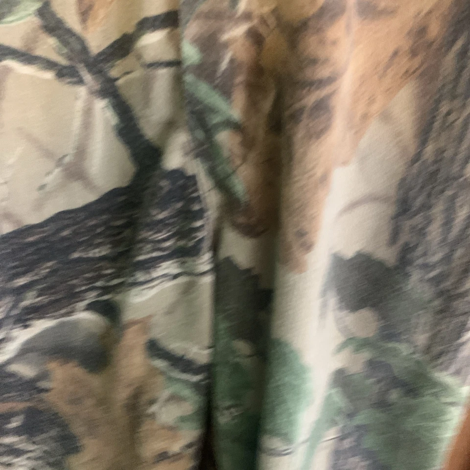 Vintage USA Made Cabelas Coveralls Kids Youth Large Realtree Camo  14 Reg Turkey - Image 3 of 4