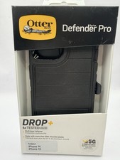 OtterBox Defender Pro Case iPhone 14 13 Heavy Duty DROP w/ Holster Black NEW