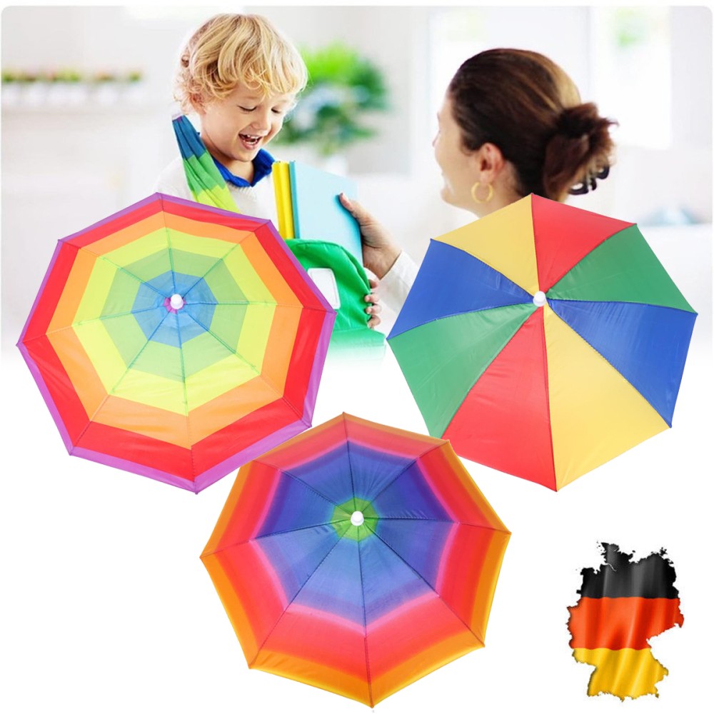 APL 3 Pezzi Ombrello Cappello Ombrellone Pieghevole Ombrellone Pesca Cap Outdoor ITA