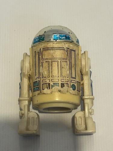 Vintage Star Wars R2 D2 Solid Dome Action Figure 1977 Working Click Kenner Com - Picture 5 of 10