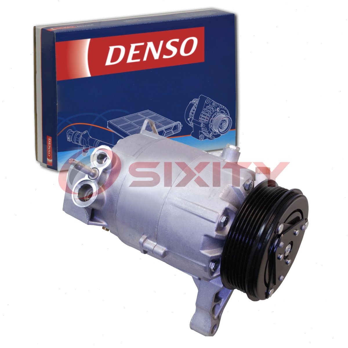 Denso AC Compressor  Clutch for 2006-2011 Chevrolet Impala 3.5L 3.9L V6 xz