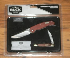 Buck Knife 739 & 379 Solo Combo w/Collector's Tin - #CMB0232-C