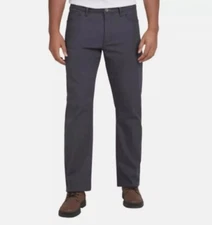 NEW Weatherproof Vintage Mens Stretch Canvas Fleece-Lined Pants Blue or green