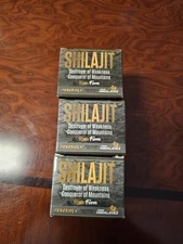 3x VENESUILA Shilajit Resin - Organic Shilajit Resin Rich in 85+ Trace Minerals