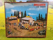 Vollmer H0 3609 Moto-Cross-Anlage mit Motor OVP / F01