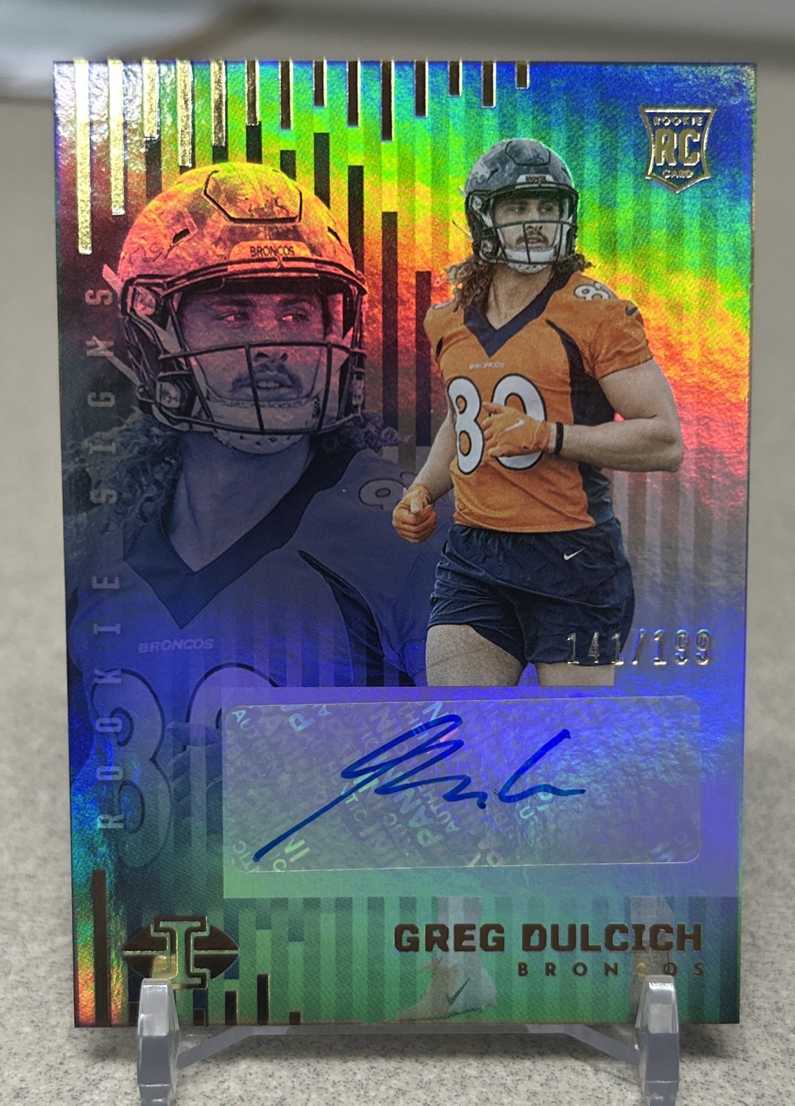 Greg Dulcich Panini Illusions Rookie Signs #RSGD Base