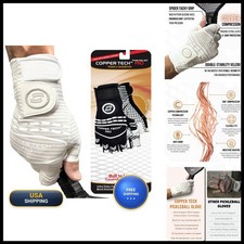 Copper Tech Pro Pickleball Gloves AAA Synthetic Leather