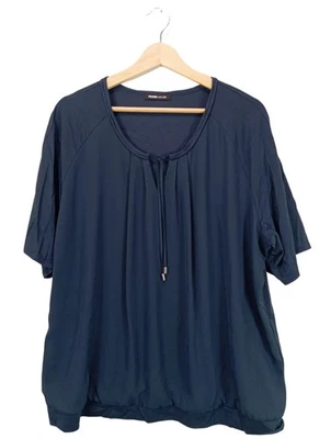 FRANK WALDER Blouse à manches courtes Dames Blouse T EU 50 noir - Photo 1/4