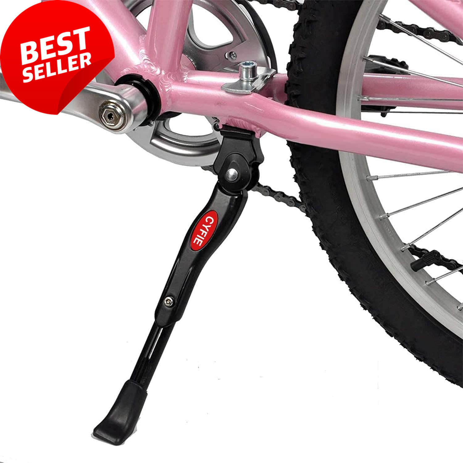 Bike Kickstand for 16-20 Inch Kids Adjustable Aluminum Alloy Center Mount Stand