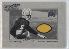 2000 Fleer Greats of the Game Feel the Game Classics Paul Hornung HOF 10lp