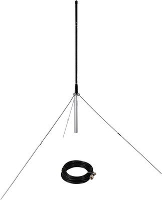 GP100 FM Transmitter Antenna Outdoor, 1/4 Wave Professional GP Antenna for 87-10