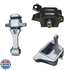 3pc Engine & Transmission Mount Kit for Hyundai Elantra 2017-2020 OEM-Grade