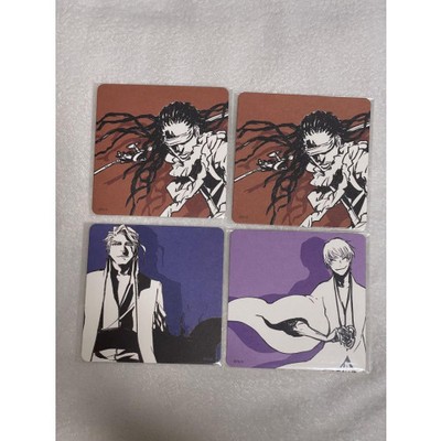 BLEACH EX. Original Art Exhibition Art Coaster Aizen Sousuke Ichimaru Gin Tosen
