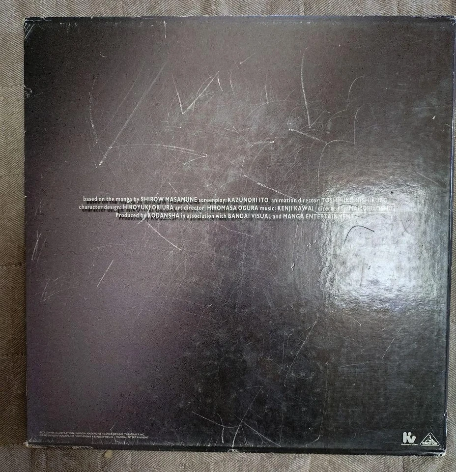 Ghost in the Shell Premium Box LaserDisc Japan Anime LD with Booklet - Image 2 of 4