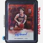 2024 PANINI HOOPS #HS-JHS JEFF HORNACEK HOT SIGNATURES AUTO