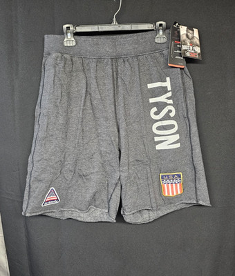 Under Armour X Roots of Fight Boxing Mike Tyson Fleece Shorts Dark Grey M L XL