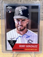 2022 Topps Chrome Platinum Anniversary Autographs Romy Gonzalez Rookie Red Sox