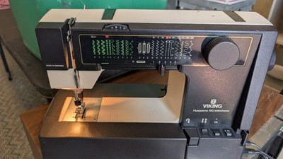 HA90年代USA製　JohnsonMotors SteveMcQueen Vintage Husqvarna Viking 190 Selectronic Sewing Machine Foot Pedal