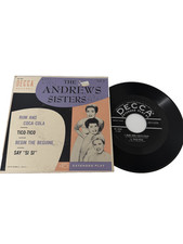THE ANDREWS SISTERS-SELF TITLED-1953 DECCA ED 2041-45&PS EX PLAY VG+