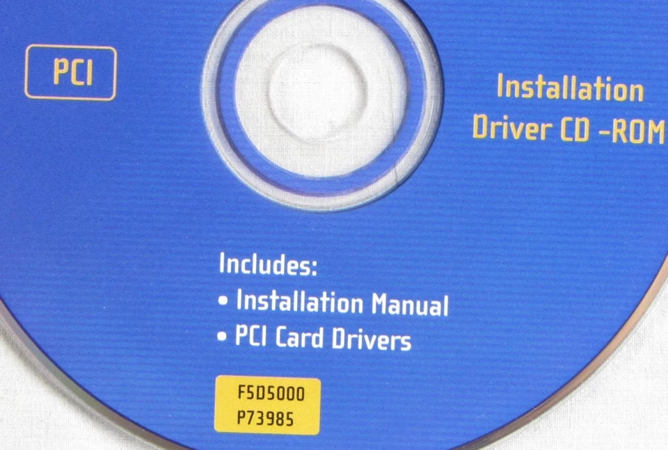 2001 BELKIN F5D5000 Desktop Network PCI Setup CD-ROM Disc - Image 2 of 2