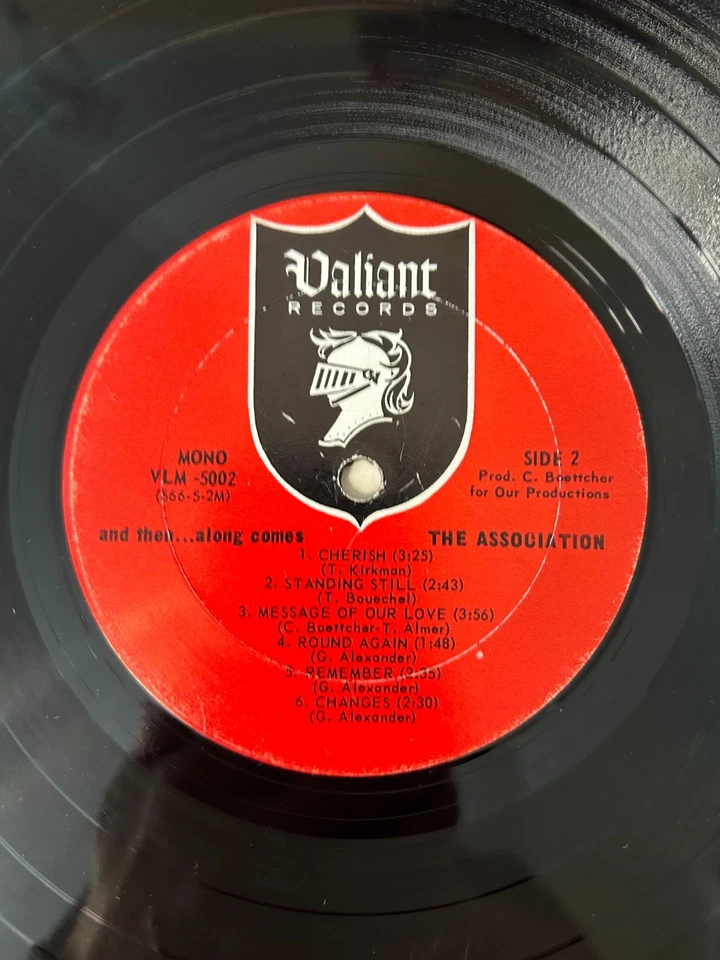 ASSOCIATION – AND THEN…ALONG COMES Valiant '66 Mono LP US Soft PSYCH GARAGE ROCK - Image 4 of 4