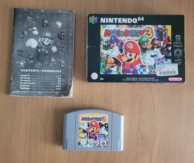 Mario Party 3 Nintendo 64 OVP N64 CIB PAL Nintendo