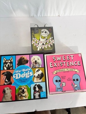 3PACK Making Christmas , Sweet Existence: Strange Planet, WeRateDogs Card Games