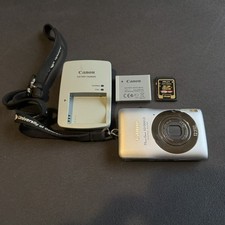 Canon PowerShot ELPH SD1300 IS 12.1MP Digital Camera w/ Charger tested