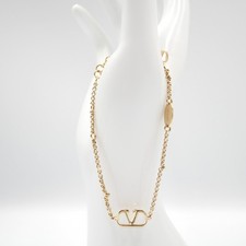 Valentino Garavani VLogo Signature Bracelet Gold Tone Chain
