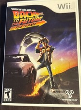 Back To The Future: The Game (Nintendo Wii 2011) CIB